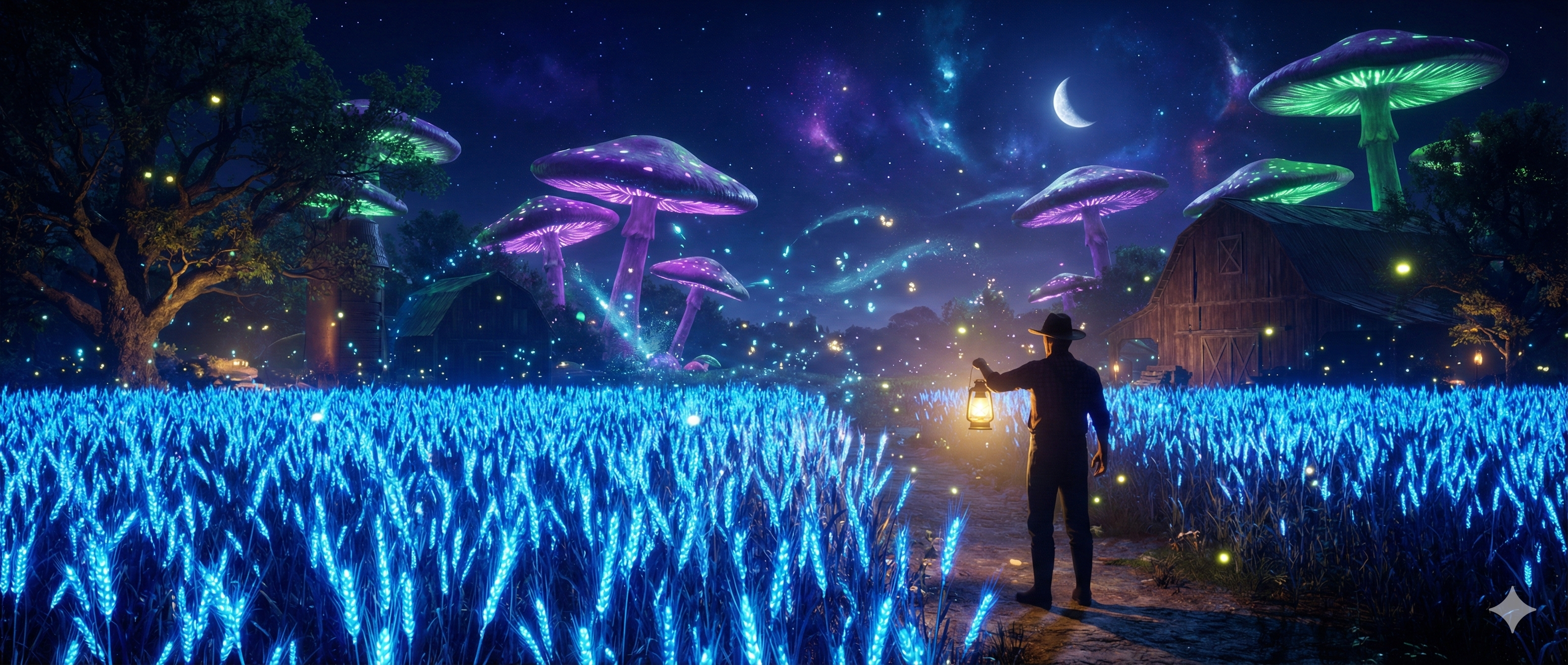 Guide: Beyond Aura Farm: How to Create Dynamic Glowing Plant Art in Nano Banana