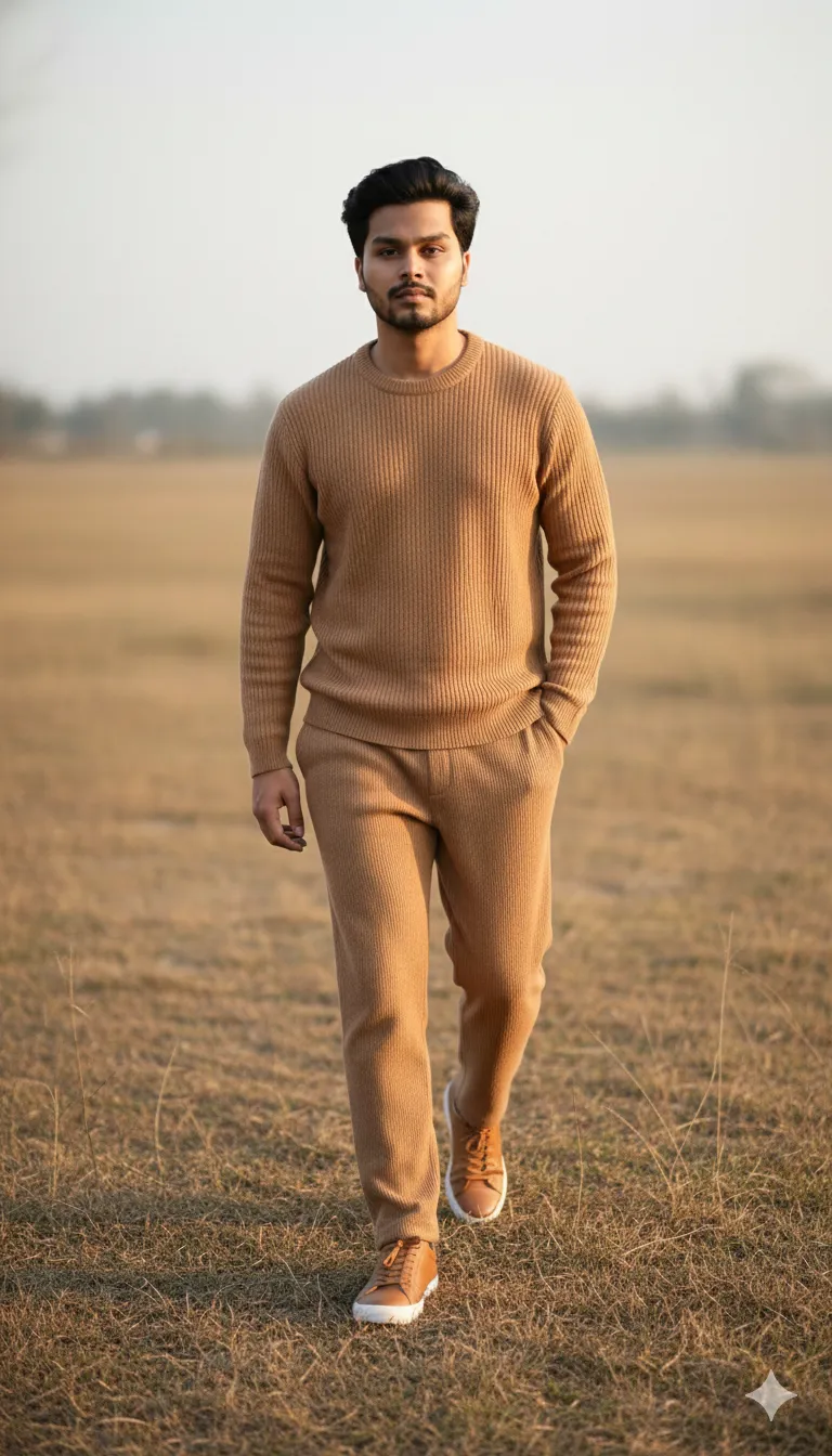 Ultra-Realistic Field Walk Portrait - Nano Banana AI Prompt