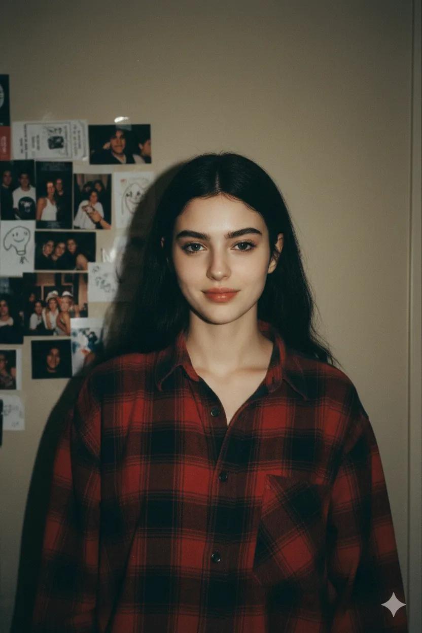 90s Disposable Camera Portrait - Nano Banana AI Prompt