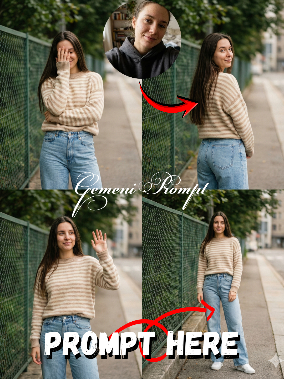 Urban Fashion Photoshoot - Nano Banana AI Prompt