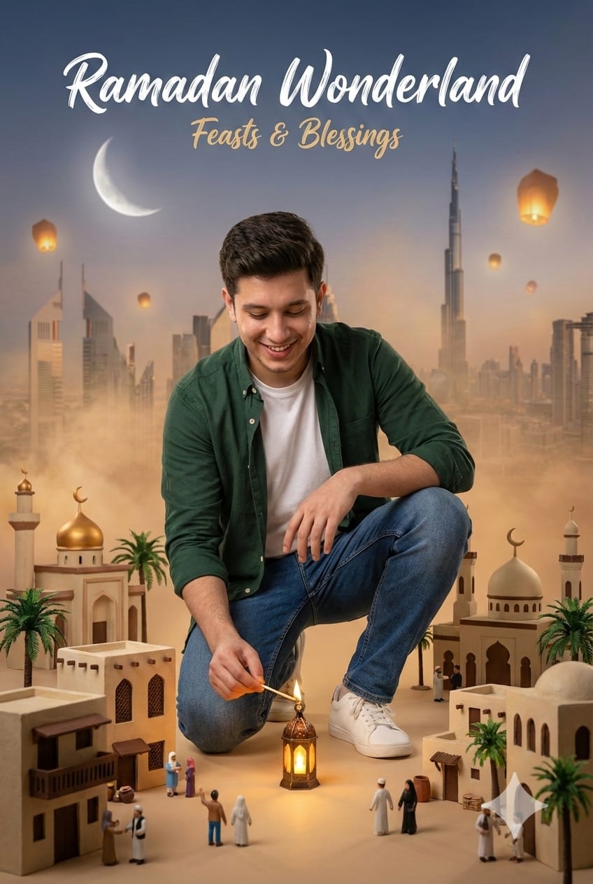 Ramadan Wonderland AI Art - Nano Banana AI Prompt