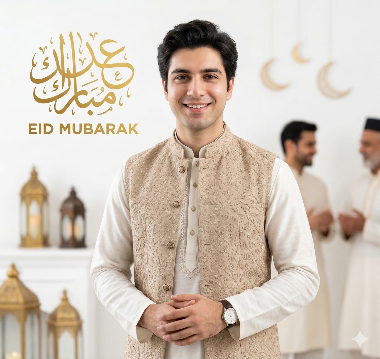 Eid Greeting Portrait